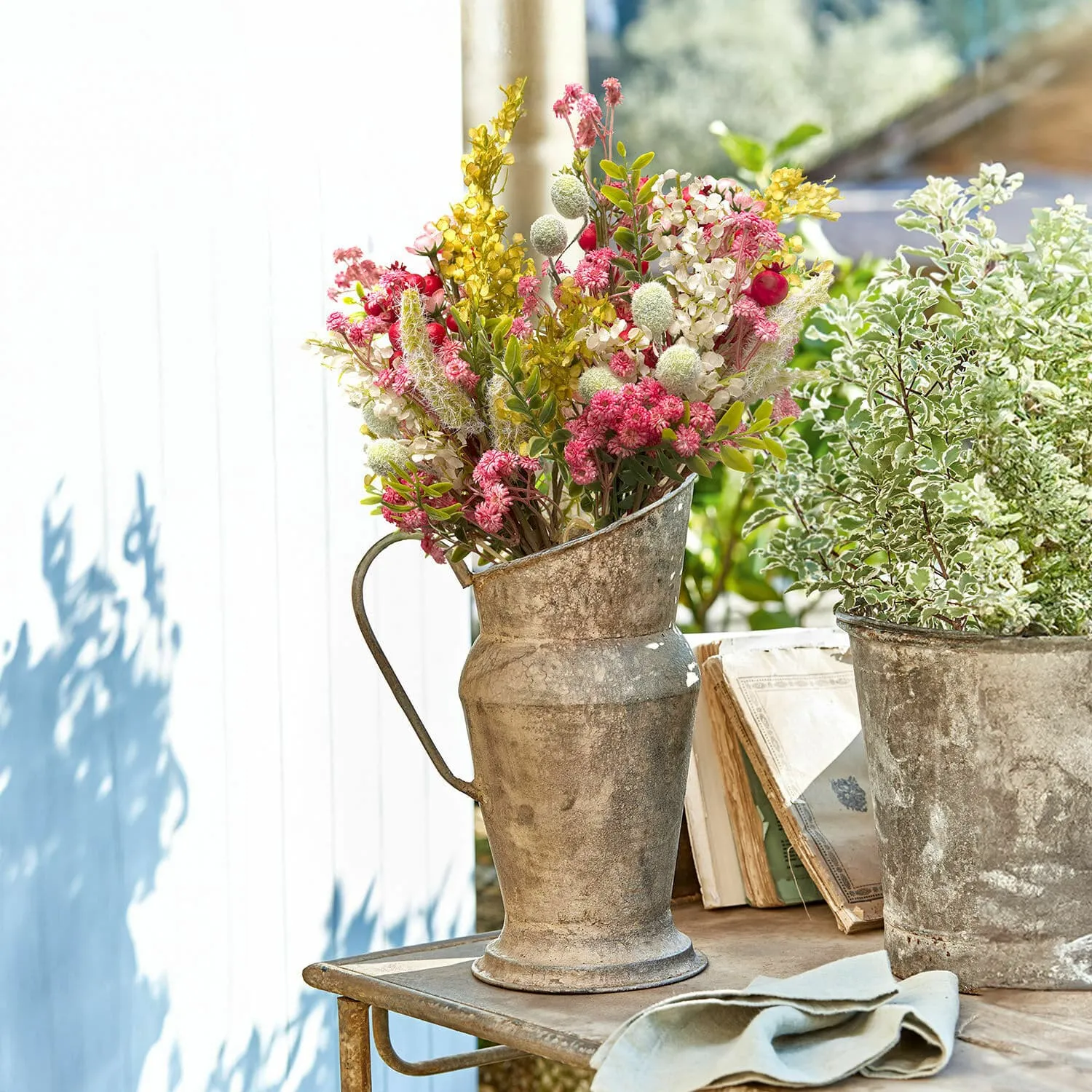 Deko-Blumenstrauß 2er Set Selivane – Bild 2