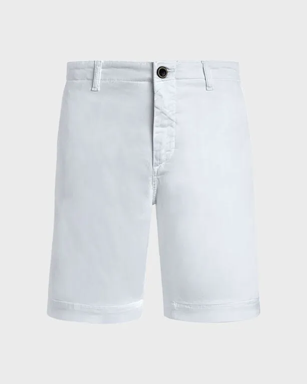 Vilebrequin - Solid Bermudashorts Aus Tencel-baumwolle Für Herren - Bermuda - Ponche - Weiss - Größe 40 Vilebrequin - Solid Bermudashorts Aus Tencel-baumwolle Für Herren - Bermuda - Ponche - Weiss - Größe 40