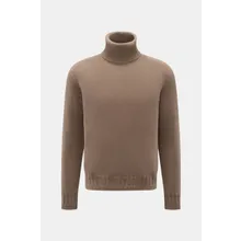 Lunaria Cashmere - Herren - Cashmere Rollkragenpullover graubraun Lunaria Cashmere - Herren - Cashmere Rollkragenpullover graubraun