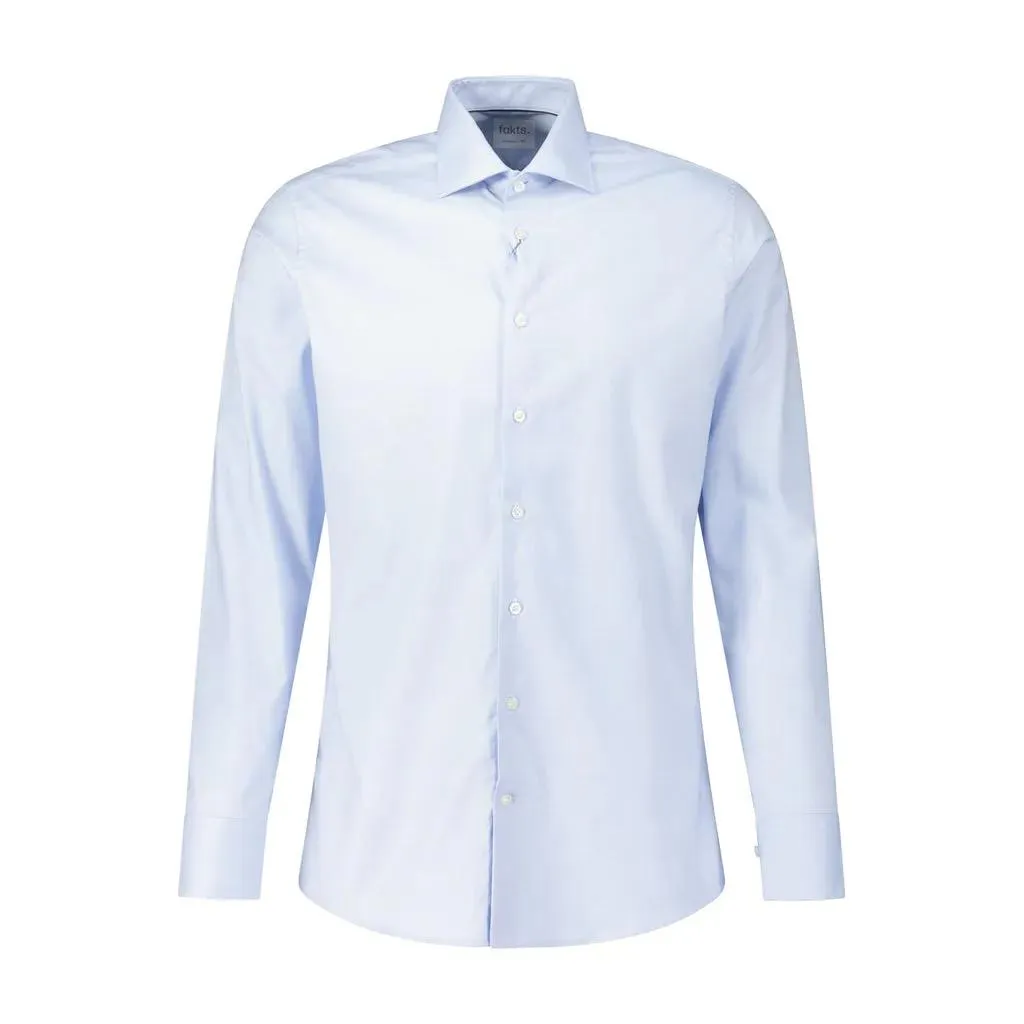 fakts - Modern Fit Hemd - Größe 44 - blau fakts - Modern Fit Hemd - Größe 44 - blau