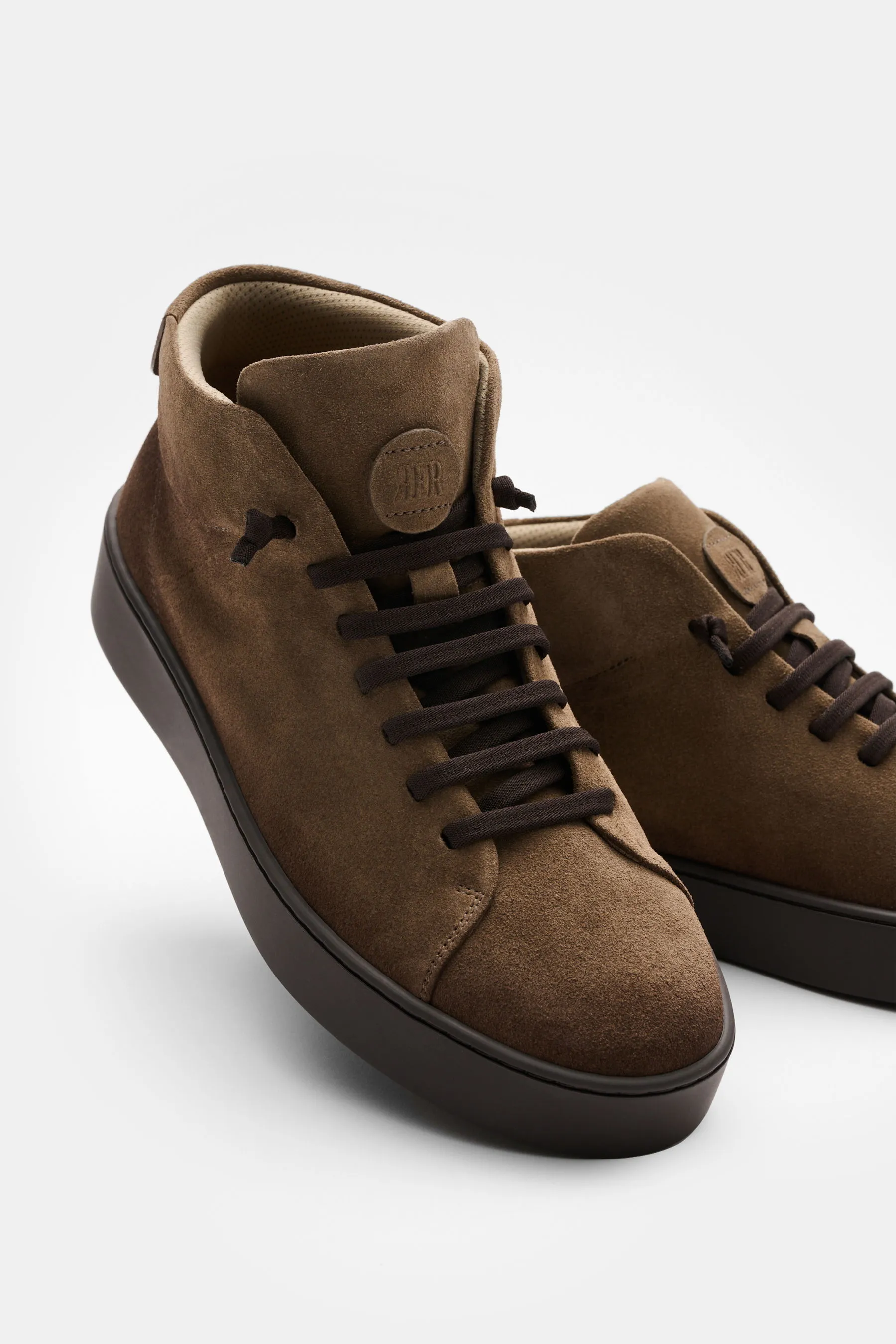 Fabiano Ricci - Herren - Sneaker graubraun – Bild 3