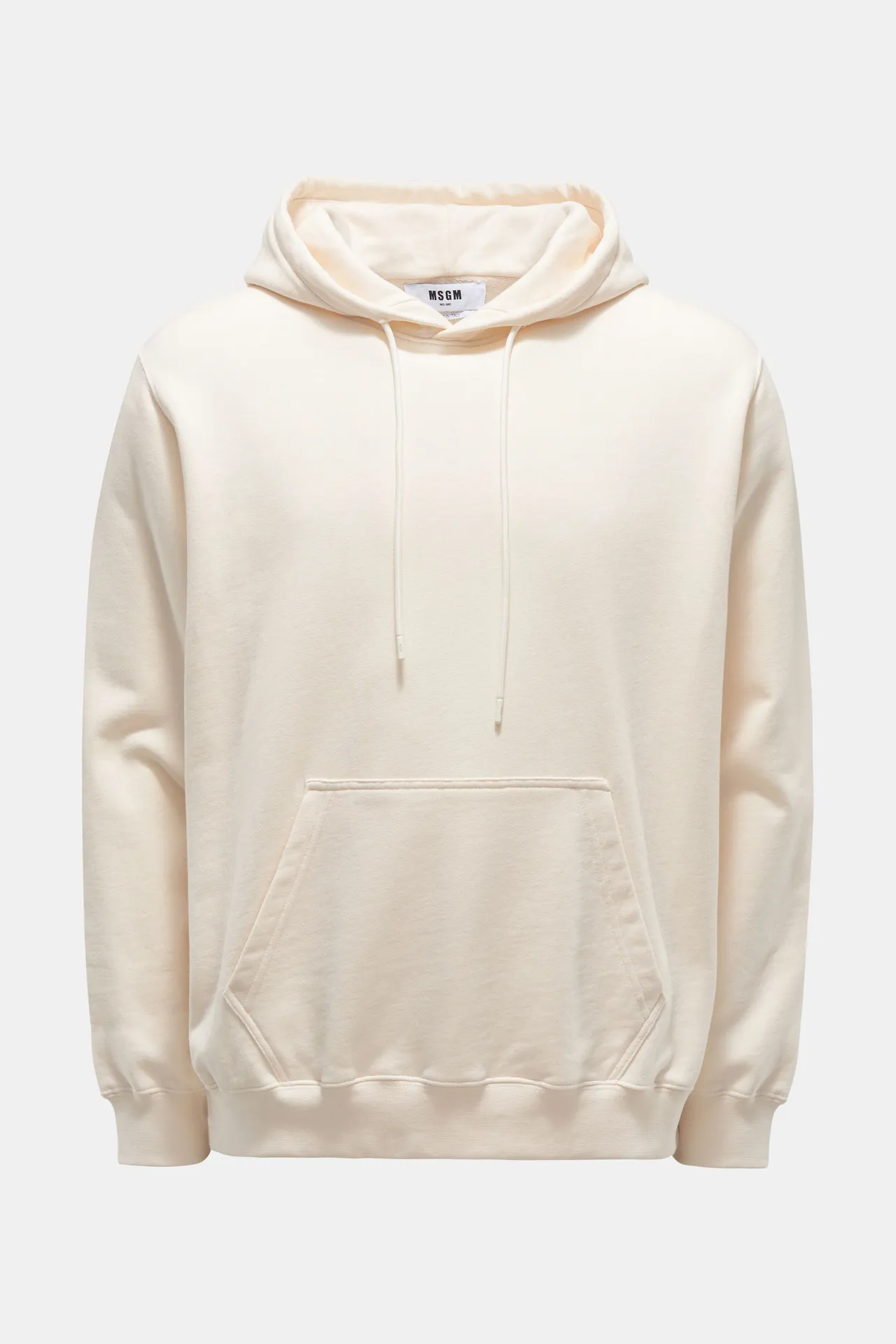 MSGM - Herren - Kapuzenpullover creme MSGM - Herren - Kapuzenpullover creme