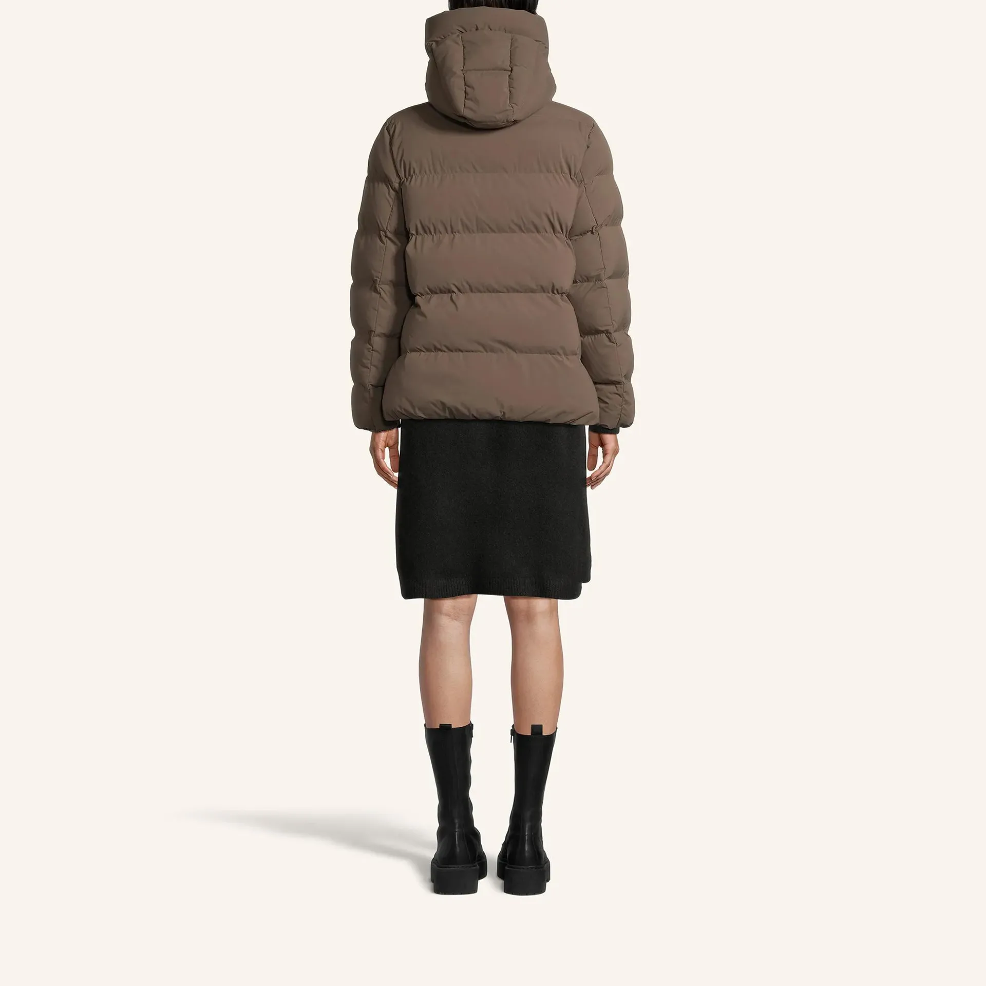 No1 Como - Steppjacke LINDA - Größe L - taupe – Bild 3