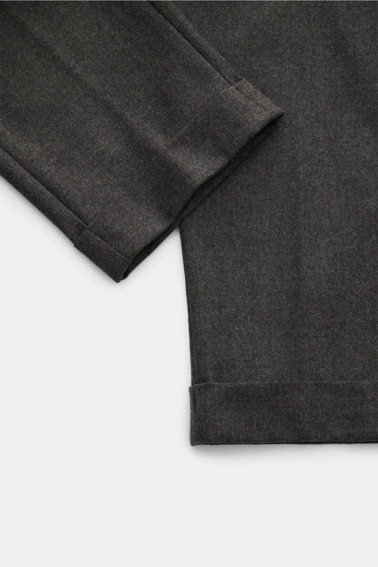 Marco Pescarolo - Herren - Cashmere Jogpants 'Caracciolo' dunkelgrau meliert – Bild 5