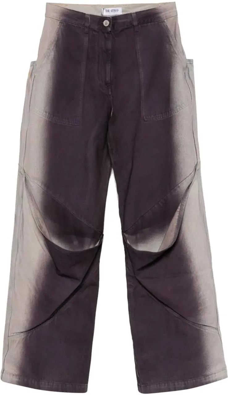 The Attico - Long Pant Purple/white - Größe 25 - weiß The Attico - Long Pant Purple/white - Größe 25 - weiß