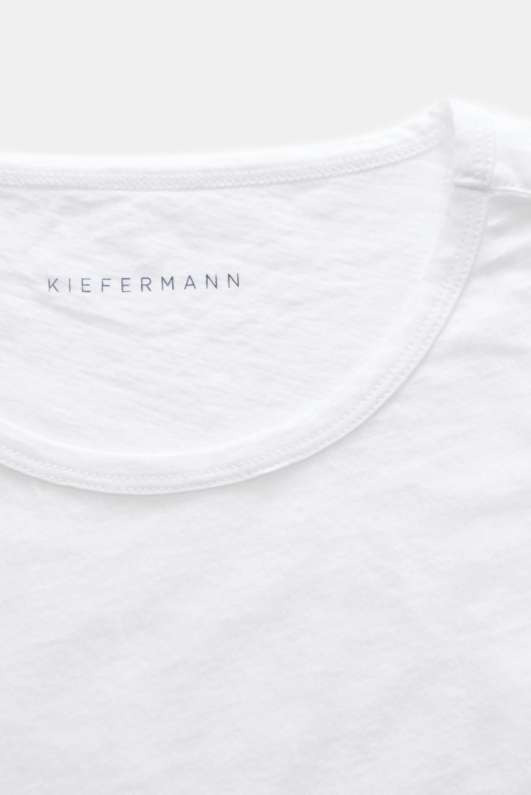 Kiefermann - Herren - Rundhals-T-Shirt 'Lio' weiß – Bild 2