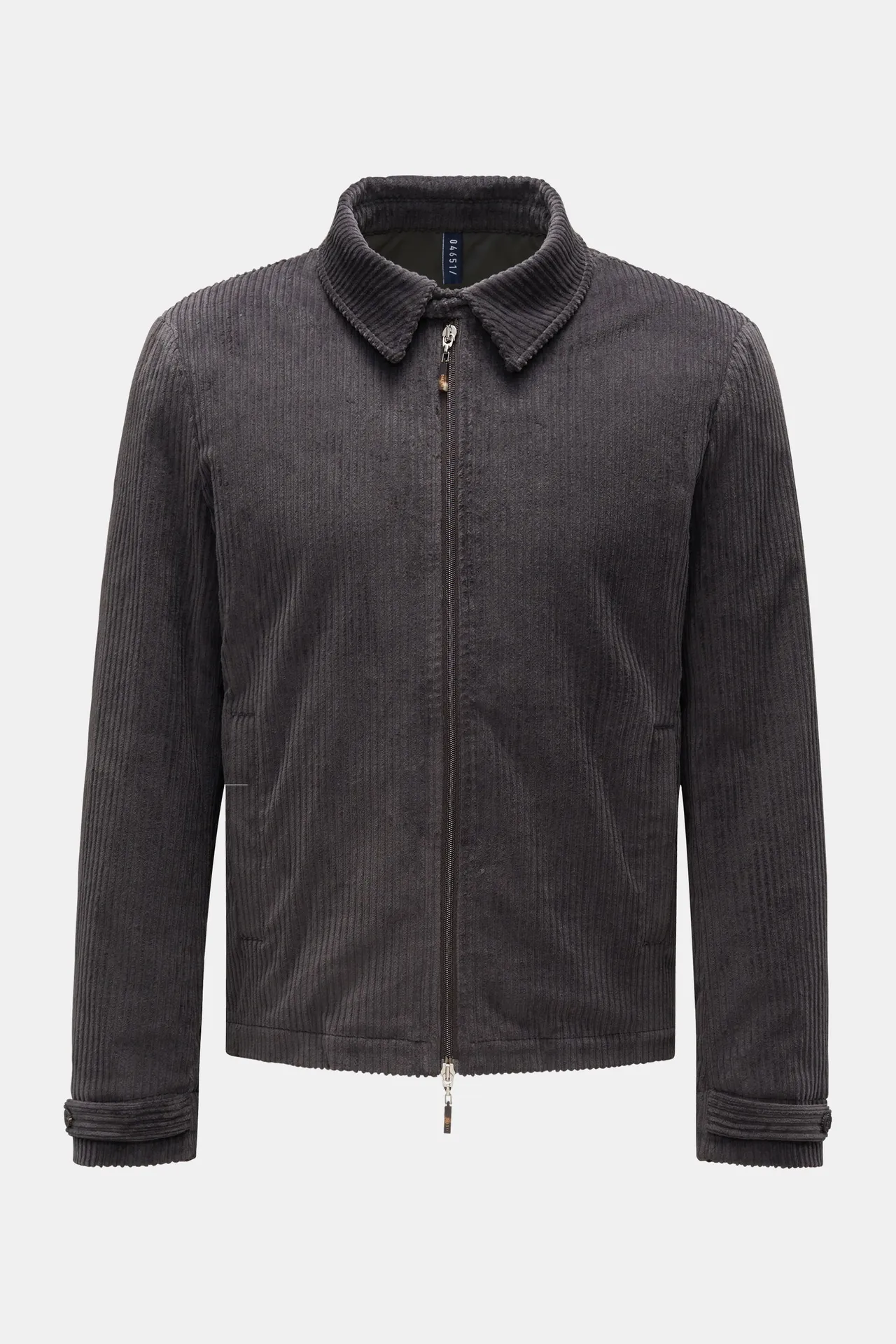 04651/ A trip in a bag - Herren - Cordjacke %27Cord Blou%27 dunkelgrau 04651/ A trip in a bag - Herren - Cordjacke %27Cord Blou%27 dunkelgrau