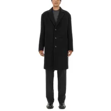 Alexander McQueen - Single-Breasted Coat - Größe 50 - schwarz Alexander McQueen - Single-Breasted Coat - Größe 50 - schwarz