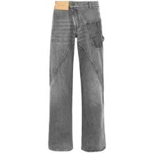 J.W.Anderson - High-Rise Straight Leg Jeans With Twisted Seams - Größe 25 - grau J.W.Anderson - High-Rise Straight Leg Jeans With Twisted Seams - Größe 25 - grau