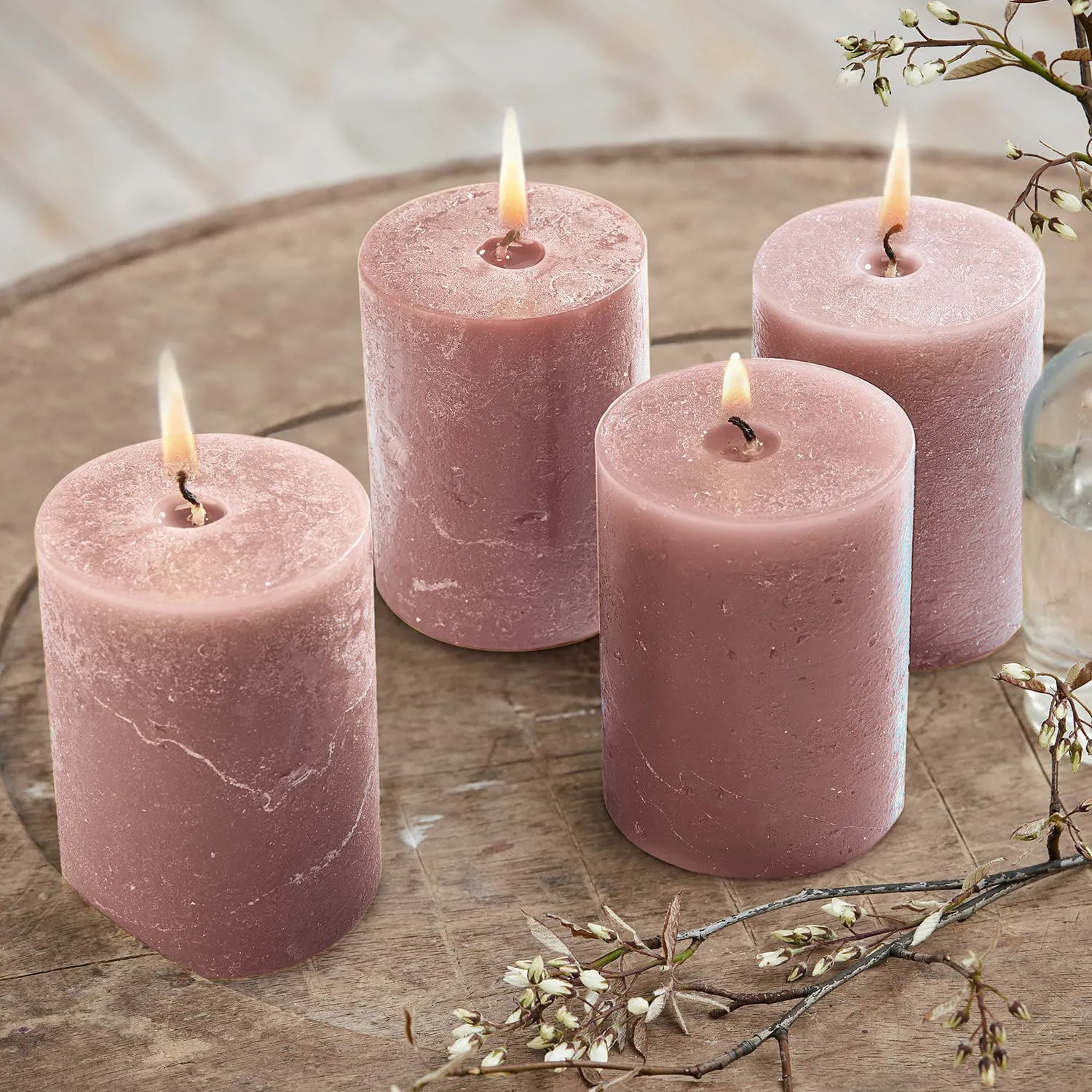 Kerze 4er Set Virrans – Bild 4
