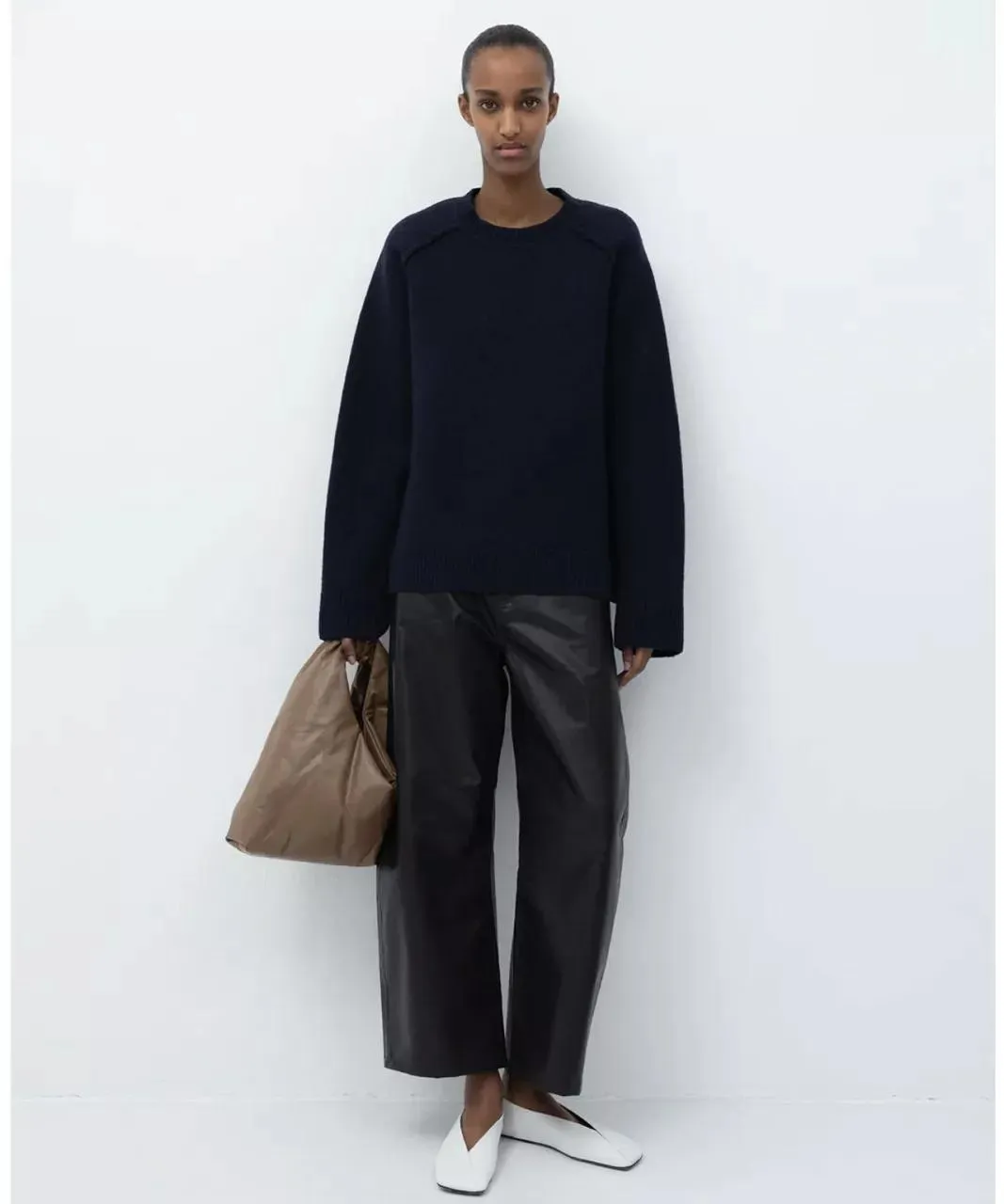 Kassl Editions - KASSL Editions Schwarze, oil gecoatete Ballontrous - Größe 36 - multi Kassl Editions - KASSL Editions Schwarze, oil gecoatete Ballontrous - Größe 36 - multi