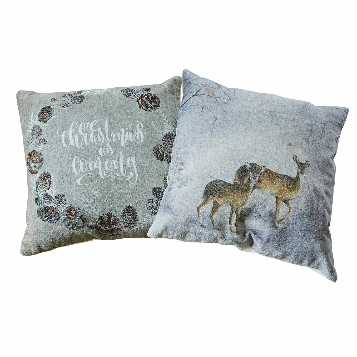 Kissenhülle 2er Set Christmas is coming – Bild 3