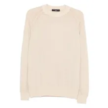 Daniele Fiesoli - Wool-Cashmere Blend Sweater With Classic Crew Neck - Größe XL - beige Daniele Fiesoli - Wool-Cashmere Blend Sweater With Classic Crew Neck - Größe XL - beige