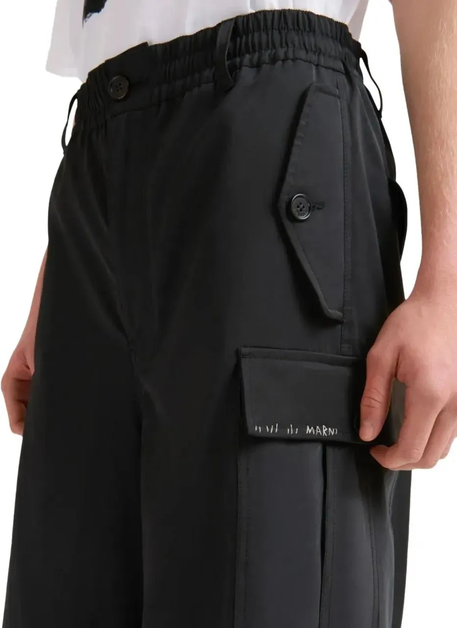 Marni - Cargo Pants Black - Größe 48 - schwarz – Bild 4