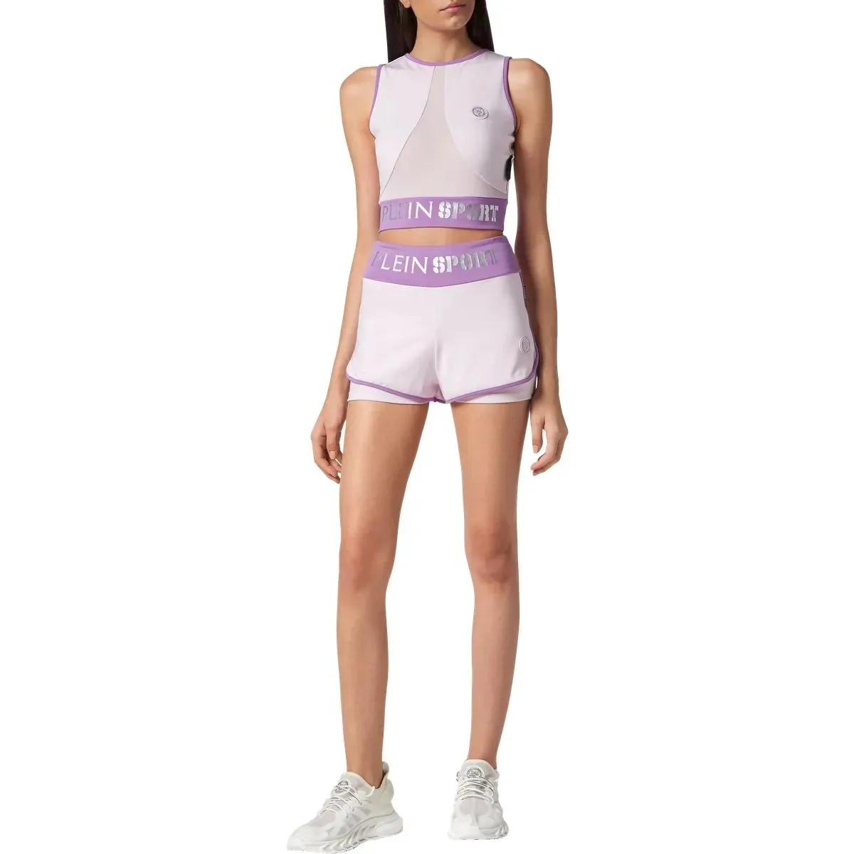 Plein Sport - Sport Top - Größe L - violett – Bild 2