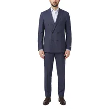 Canali - Zweiteiliger Anzug Kei aus Wollmix - Größe 102 - blau Canali - Zweiteiliger Anzug Kei aus Wollmix - Größe 102 - blau