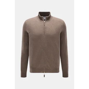 FTC - Herren - Cashmere Strickjacke graubraun FTC - Herren - Cashmere Strickjacke graubraun