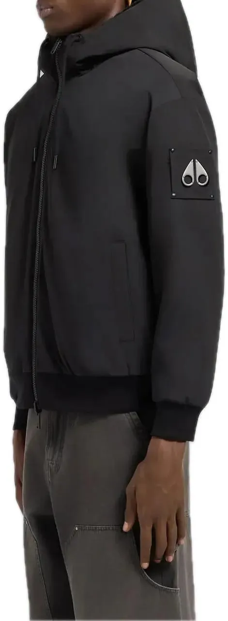 Moose Knuckles - Roland Reversible Bunny Black - Größe S - schwarz – Bild 4