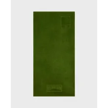 Vilebrequin - Strandtuch Aus Bio-baumwolle Mit Klappentasche - Strandtuch - Sapock - Grün - Größe OSFA Vilebrequin - Strandtuch Aus Bio-baumwolle Mit Klappentasche - Strandtuch - Sapock - Grün - Größe OSFA