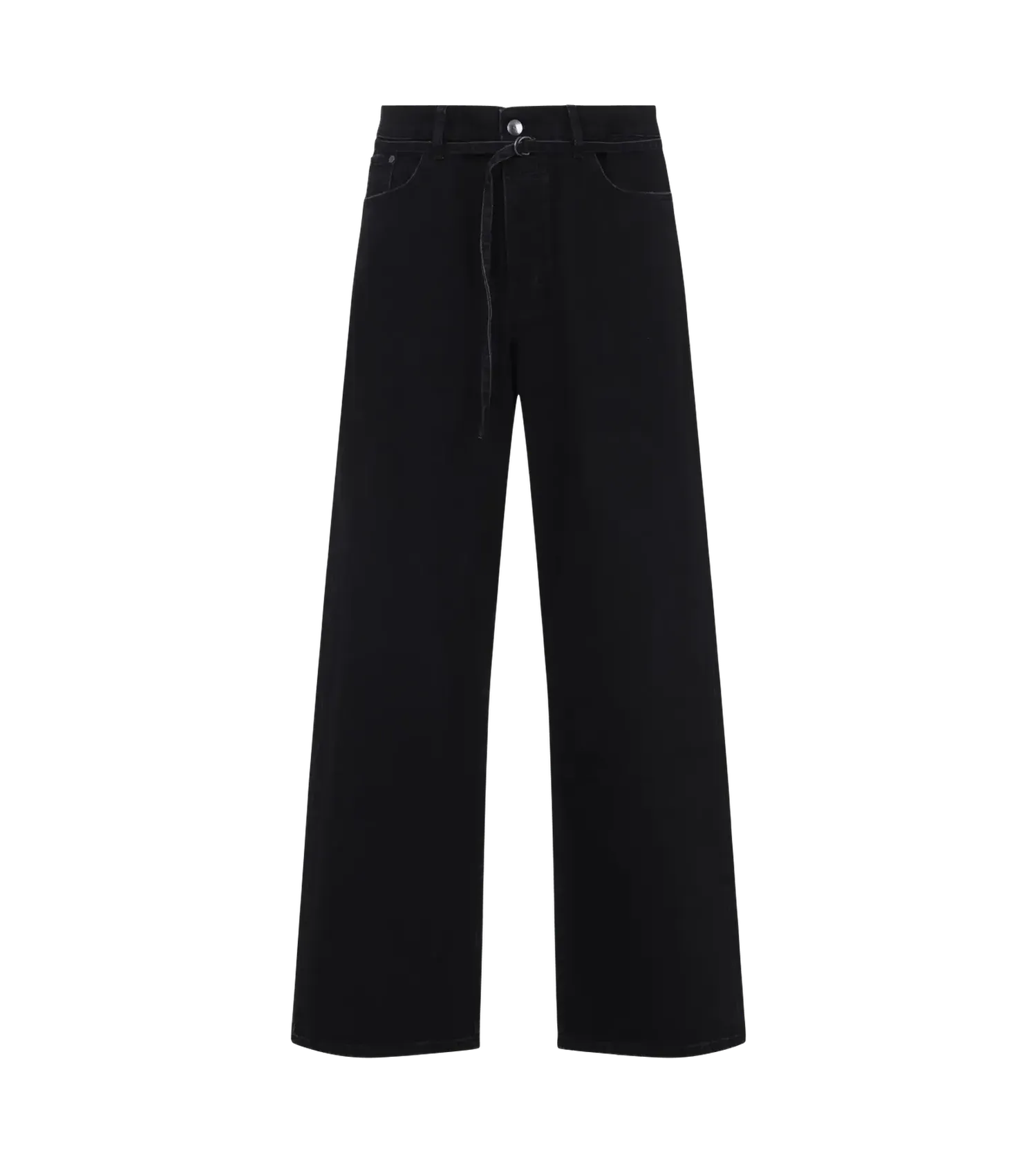 032c - "Down To Earth" Jeans mit geradem Bein - Größe 30 - schwarz 032c - "Down To Earth" Jeans mit geradem Bein - Größe 30 - schwarz