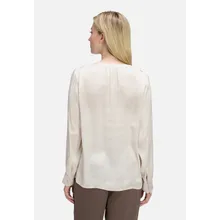 Satin-Bluse langarm Satin-Bluse langarm