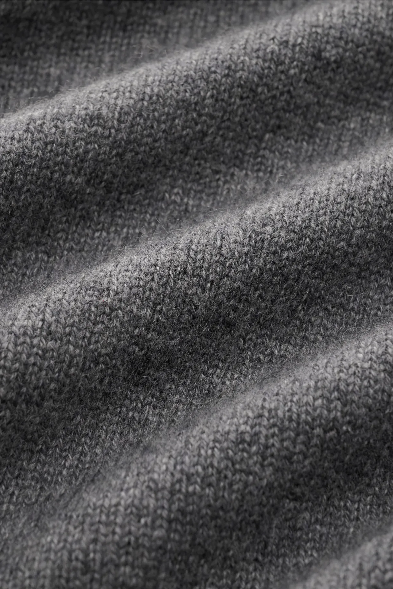 Lisa Yang - Herren - Cashmere Cardigan 'Maximilian' grau meliert – Bild 4