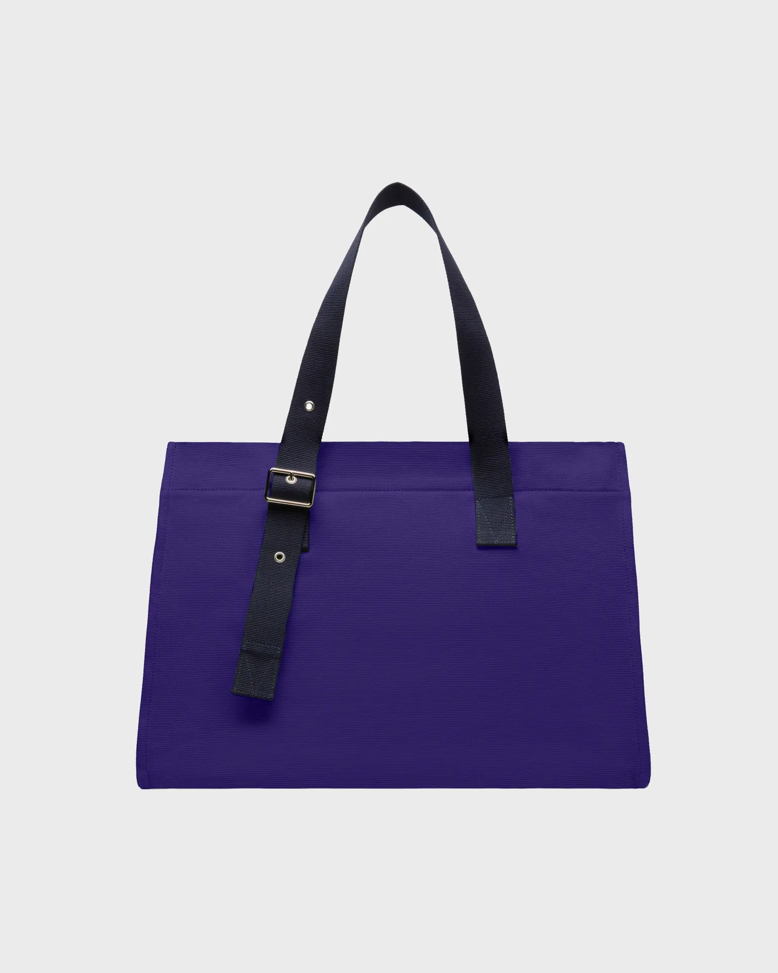 Vilebrequin - Große Einfarbige Strandtasche Aus Baumwolle - Strandtasche - Bagsu - Violett - Größe OSFA – Bild 2