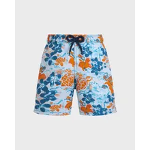 Vilebrequin - Jungle Turtles Badeshorts Für Jungen - Bademode - Jim - Blau - Größe 10 Vilebrequin - Jungle Turtles Badeshorts Für Jungen - Bademode - Jim - Blau - Größe 10