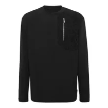 Philipp Plein - T-Shirt Rundhalsausschnitt Ls Crest - Größe 4XL - schwarz Philipp Plein - T-Shirt Rundhalsausschnitt Ls Crest - Größe 4XL - schwarz