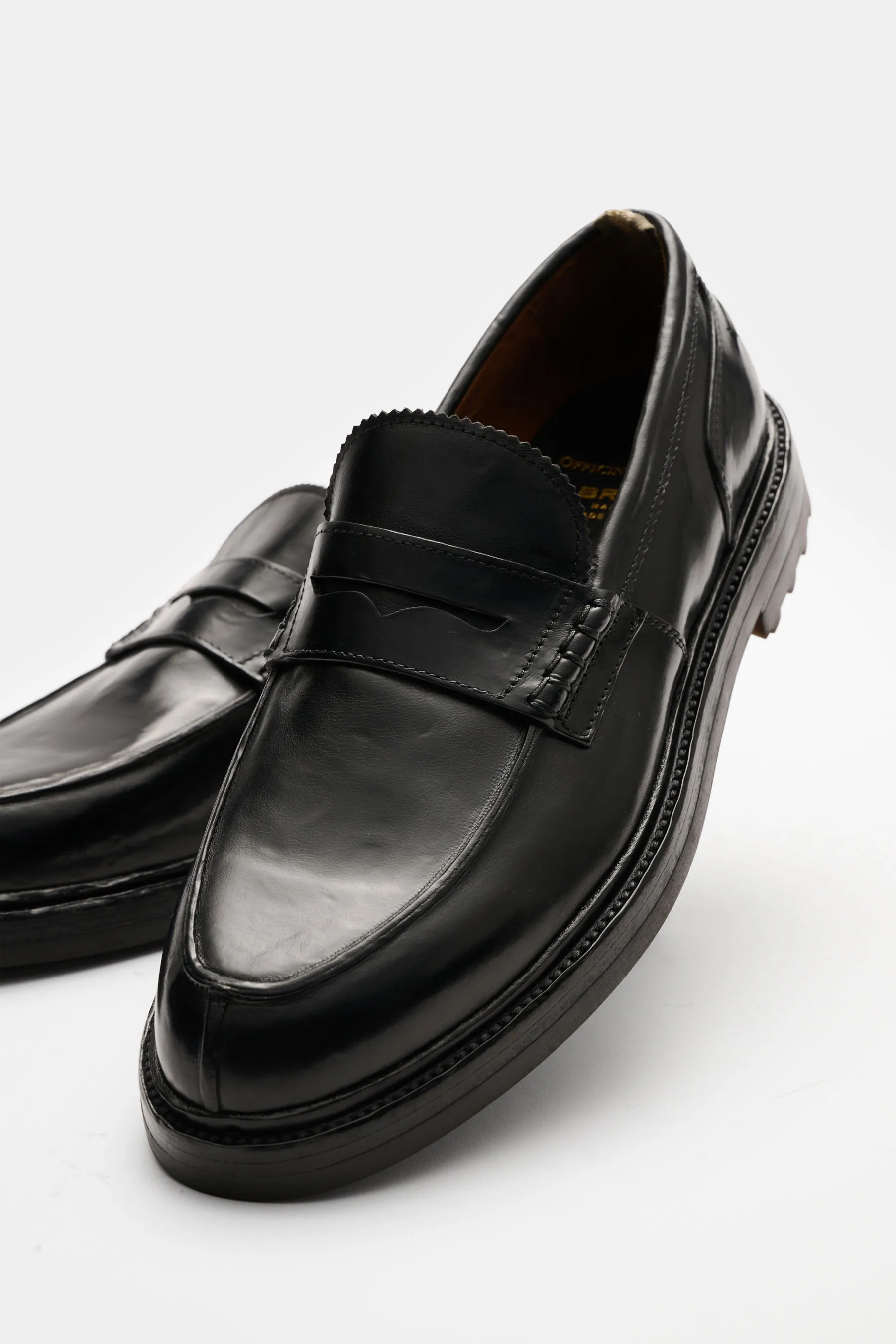 Officine Creative - Herren - Penny Loafer 'Sax Flexi 001' schwarz – Bild 3