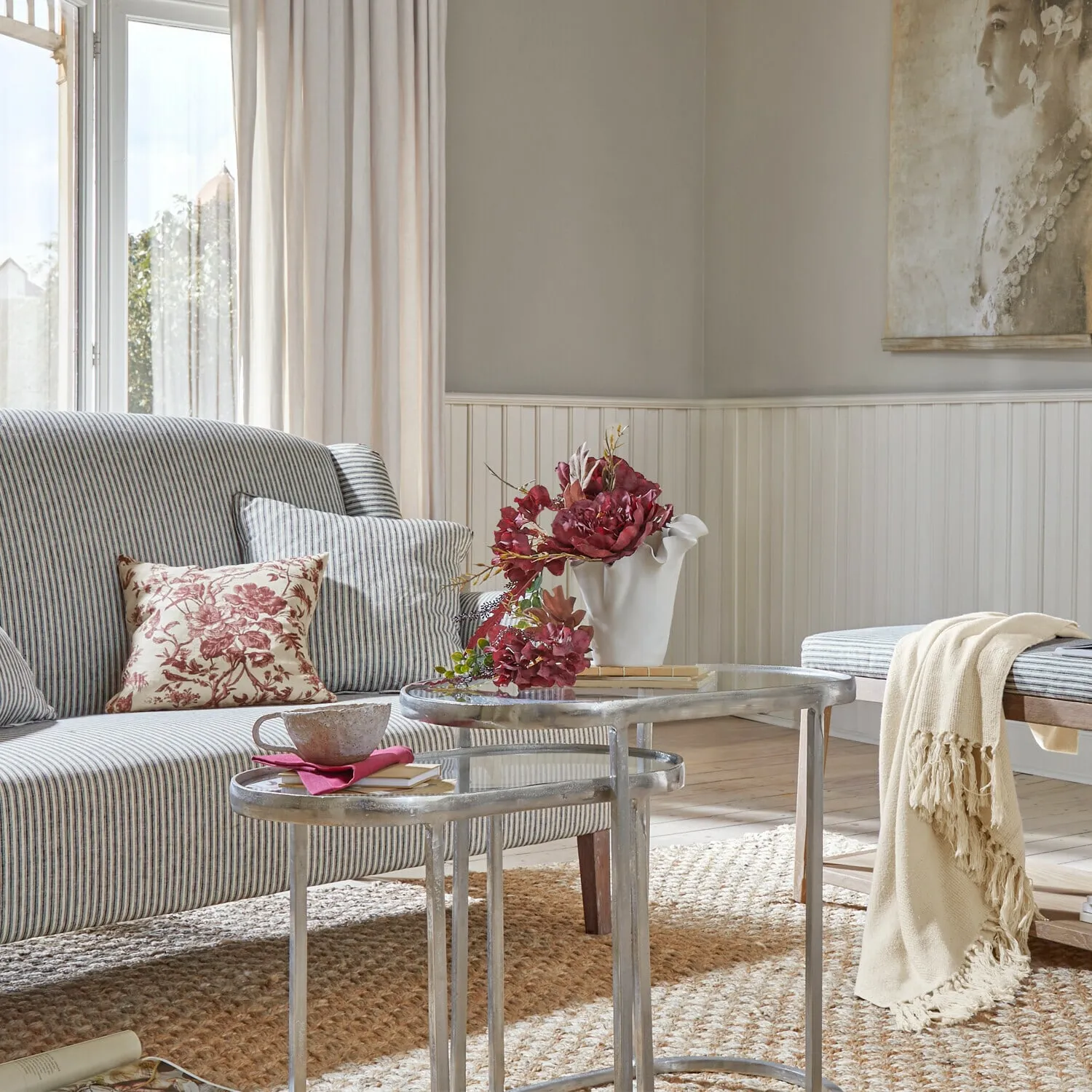 Deko-Blumenstrauß Rivière Ambrée – Bild 4