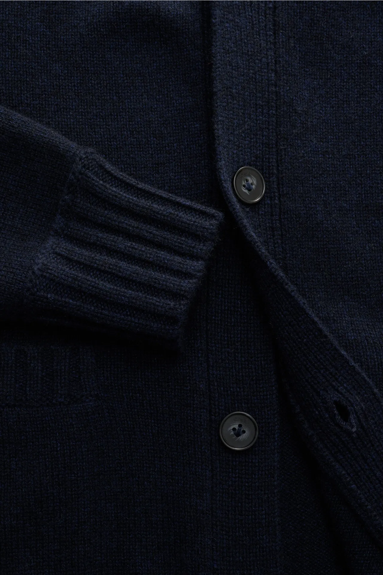 FTC - Herren - Cashmere Cardigan navy – Bild 3