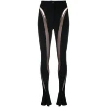 Mugler - Trousers Black - Größe 40 - schwarz Mugler - Trousers Black - Größe 40 - schwarz