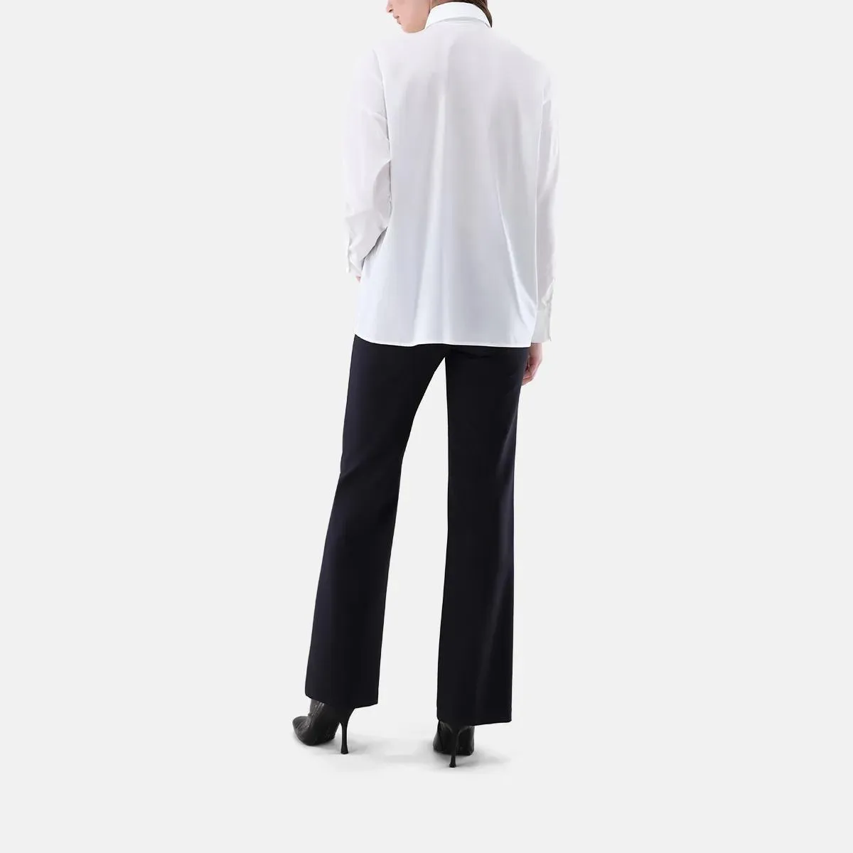 VAN LAACK - Bluse Modern Fit Uni - Größe 40 - weiß – Bild 4