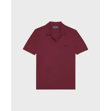 Vilebrequin - Einfarbiges Polohemd Aus Tencel Für Herren - Polohemd - Pirinol - Rot - Größe S Vilebrequin - Einfarbiges Polohemd Aus Tencel Für Herren - Polohemd - Pirinol - Rot - Größe S