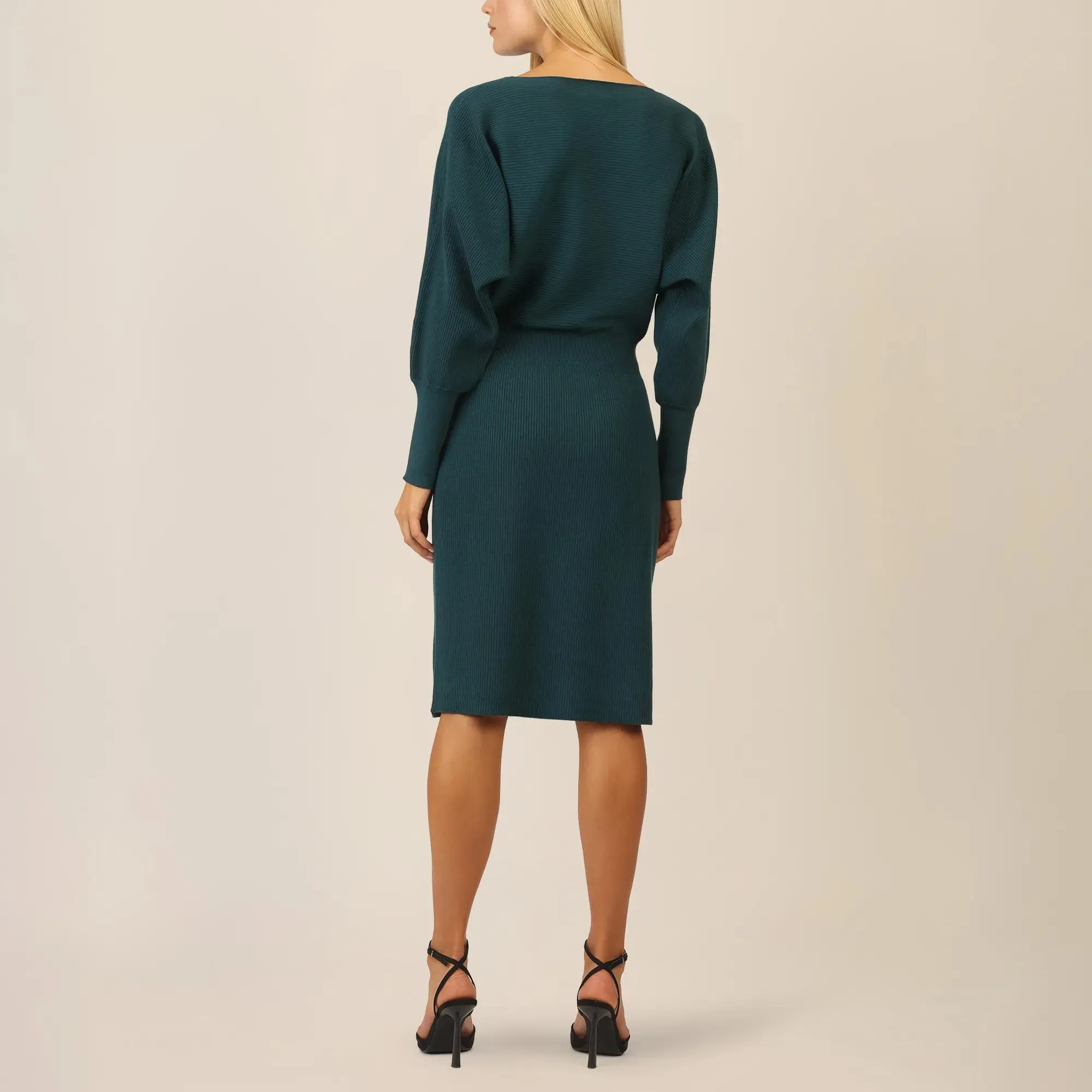 Apart - Strickkleid - Größe 42/44 DAM - grün – Bild 2