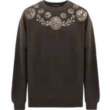 Dolce&Gabbana - Heren Coin Print Inside-out Bruin - Größe 48 - braun Dolce&Gabbana - Heren Coin Print Inside-out Bruin - Größe 48 - braun