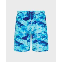 Vilebrequin - Coral Reef Bermudashorts Aus Frottee Für Herren - Bermuda - Bolide - Blau - Größe S Vilebrequin - Coral Reef Bermudashorts Aus Frottee Für Herren - Bermuda - Bolide - Blau - Größe S