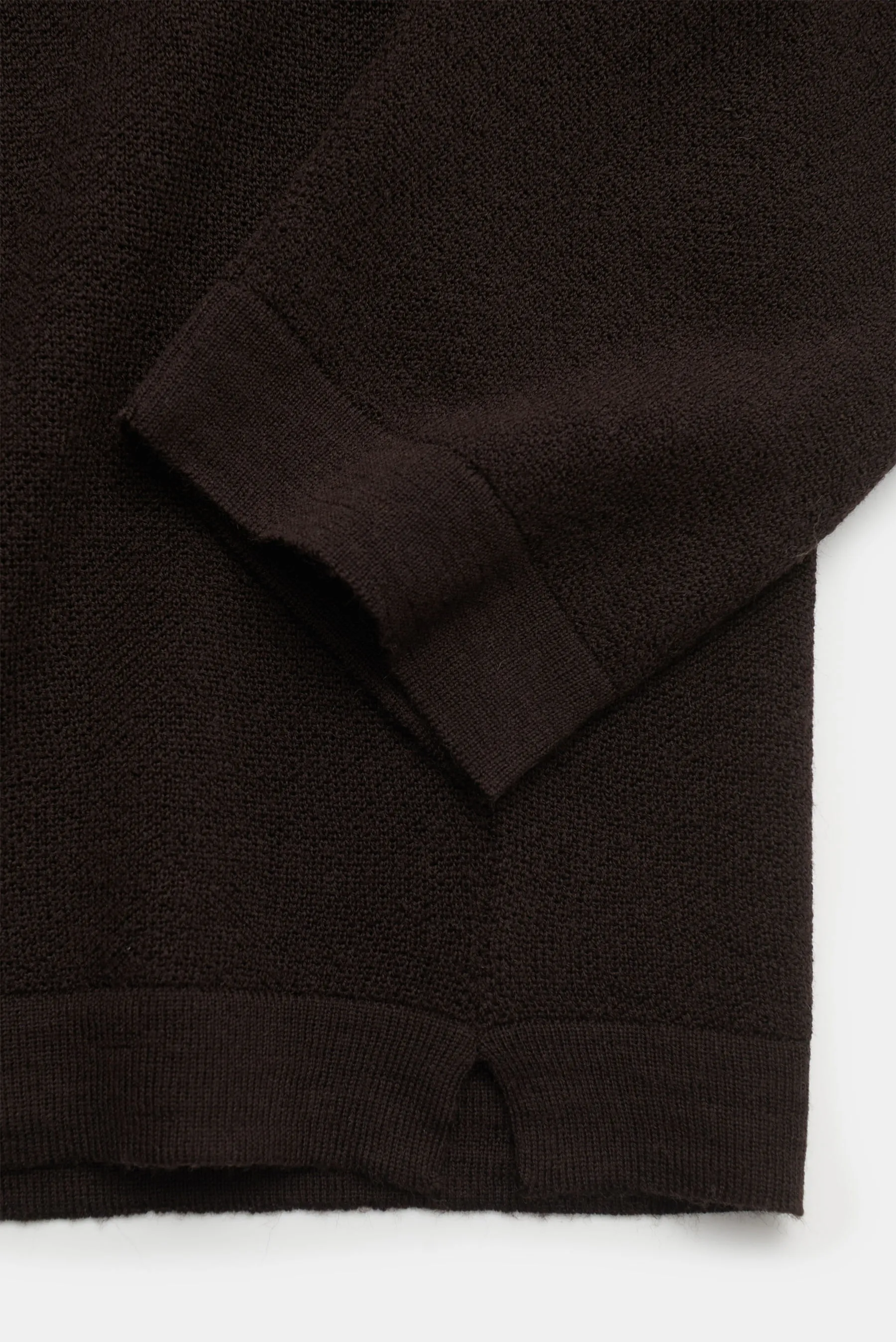 04651/ A trip in a bag - Herren - Kapuzenpullover dunkelbraun – Bild 4