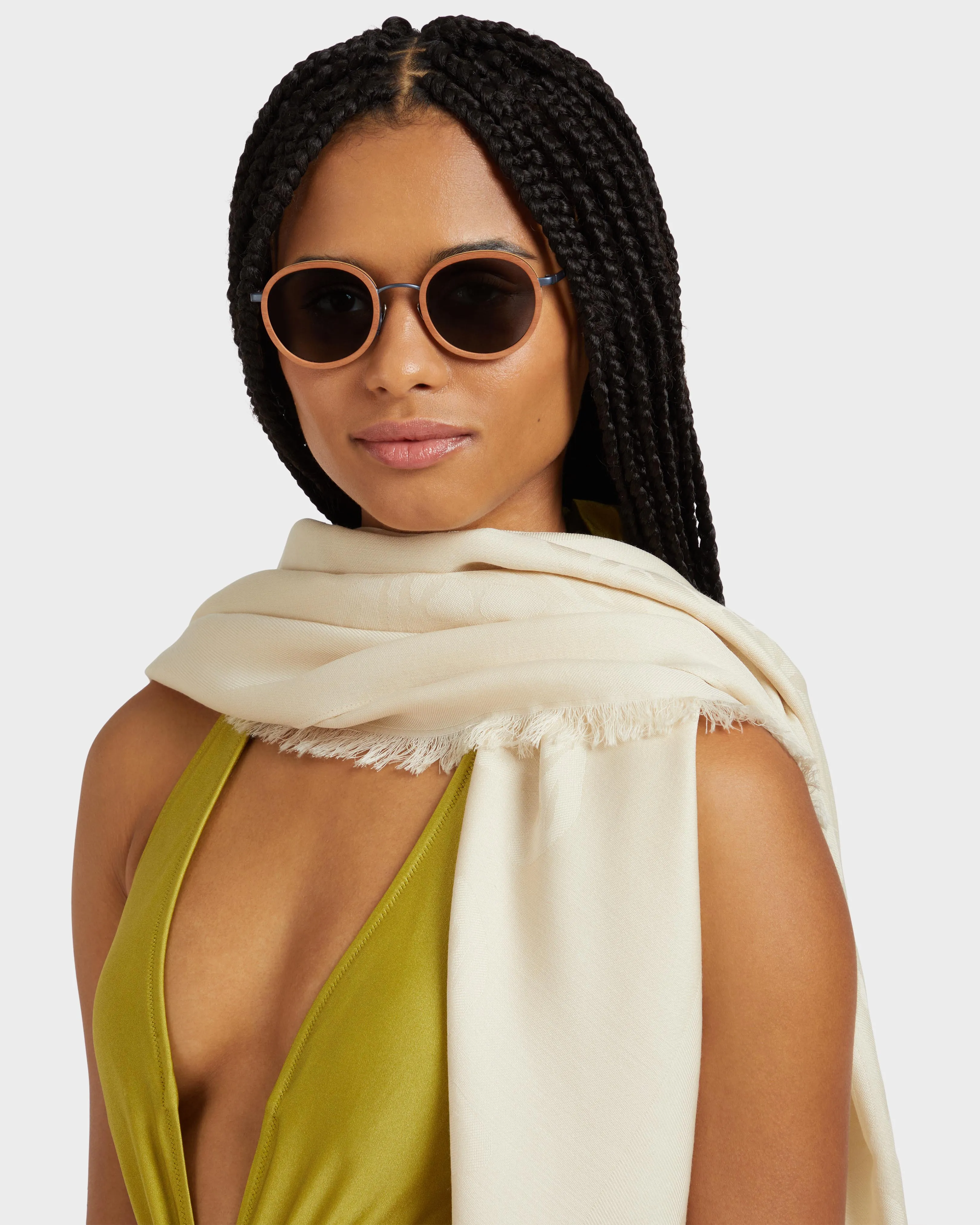 Vilebrequin - Ronde Des Tortues Stola - Halstuch - Sublime - Beige - Größe OSFA – Bild 5