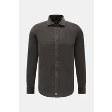 Sonrisa - Herren - Cordhemd Haifisch-Kragen dunkelgrau Sonrisa - Herren - Cordhemd Haifisch-Kragen dunkelgrau