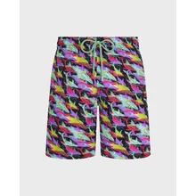 Vilebrequin - Lange Whales Offset Stretch-badeshorts Für Herren - Bademode - Okorise - Blau - Größe L Vilebrequin - Lange Whales Offset Stretch-badeshorts Für Herren - Bademode - Okorise - Blau - Größe L