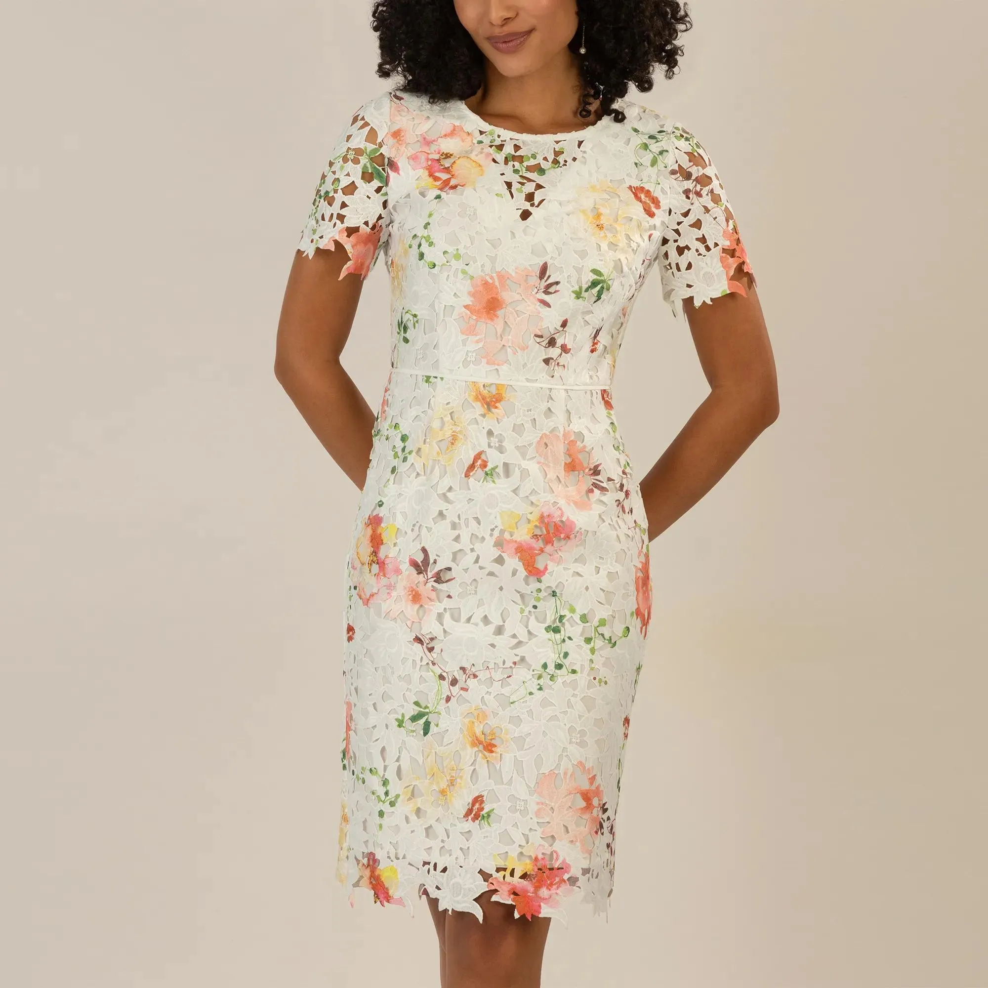 Apart - Spitzenkleid - Größe 34 - bunt – Bild 3