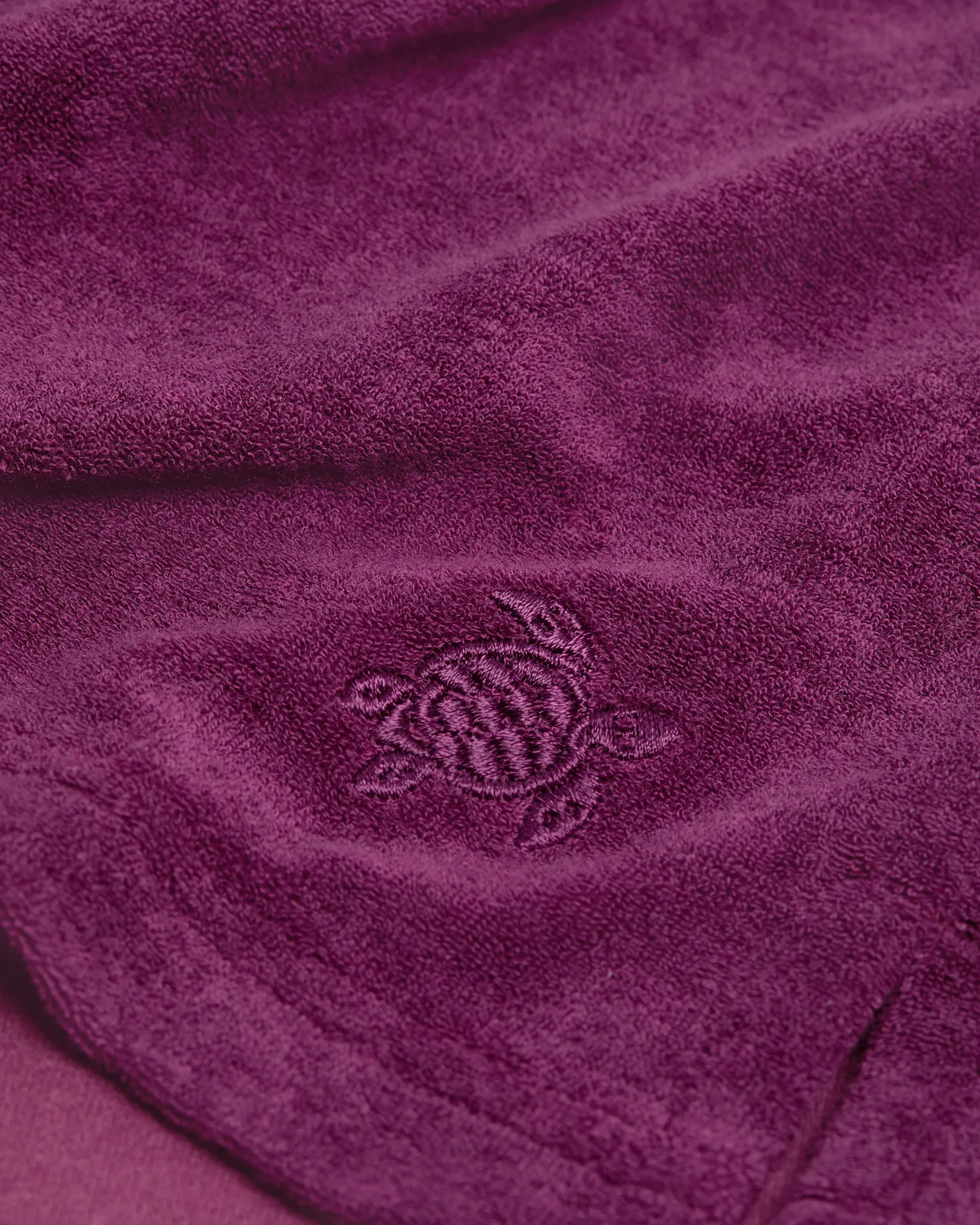 Vilebrequin - Solid Bowling-hemd Aus Frottee Für Herren - Hemd - Charli - Violett - Größe S – Bild 5