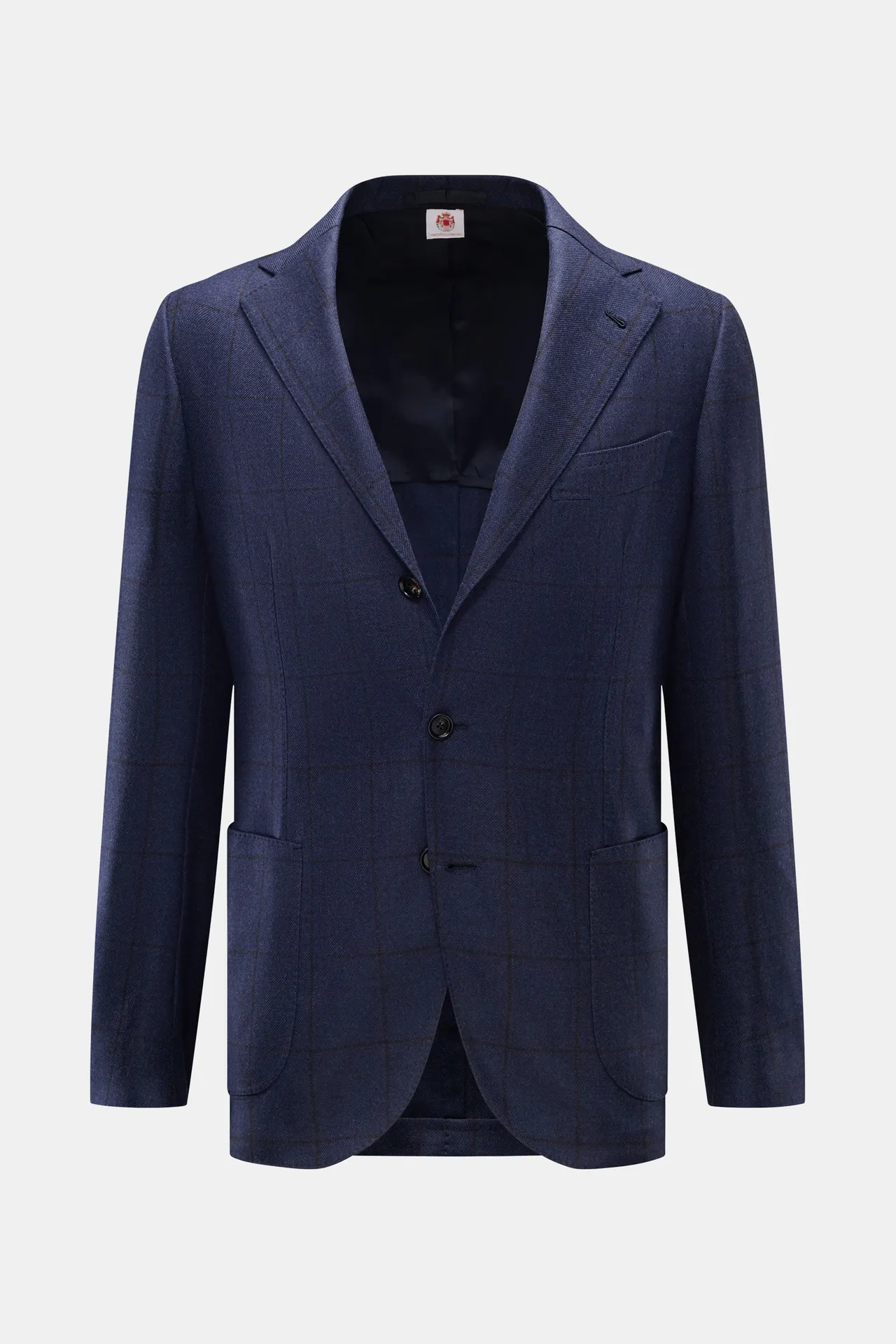 Borrelli - Herren - Sakko %27Procida%27 navy/schwarz kariert Borrelli - Herren - Sakko %27Procida%27 navy/schwarz kariert