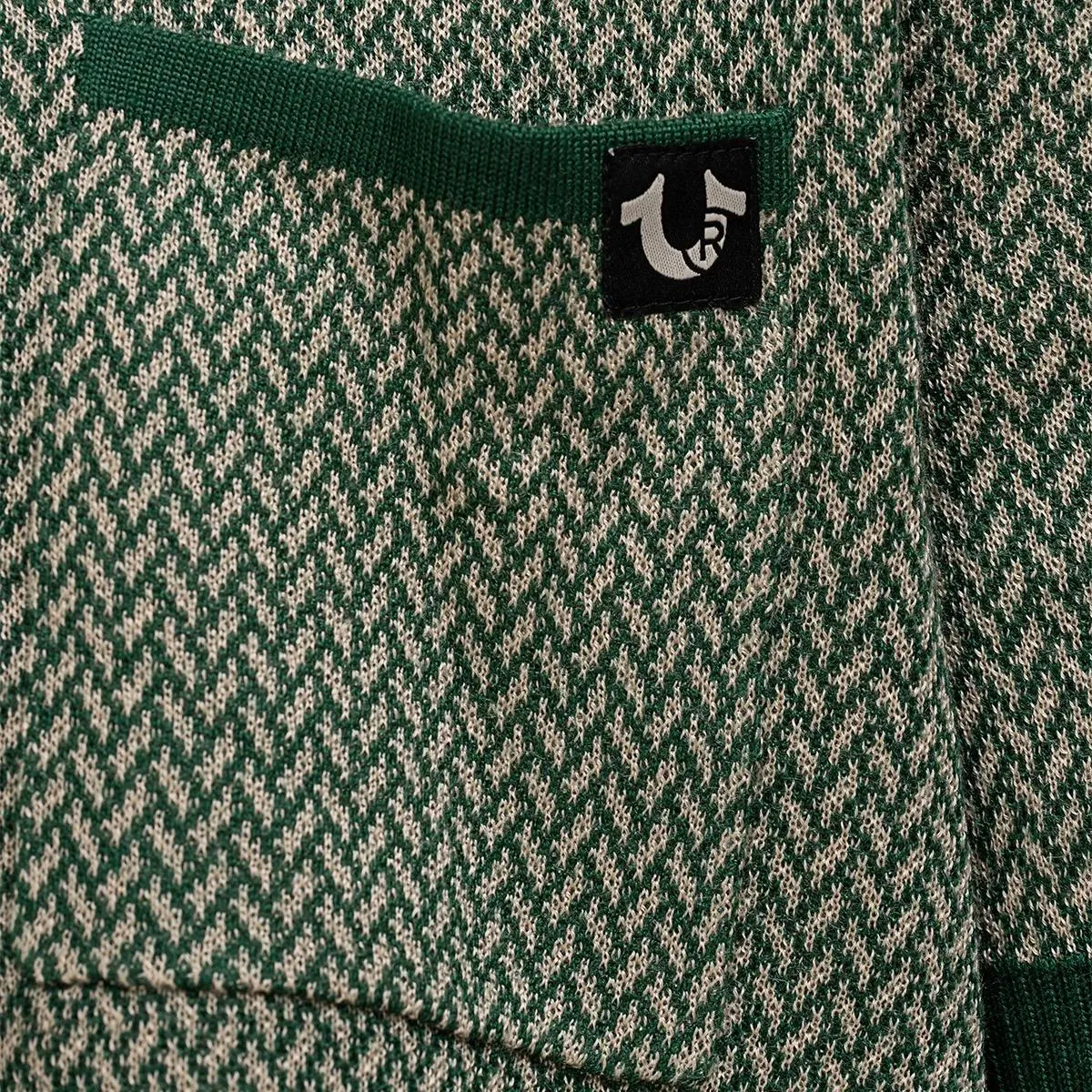 True Religion - Poloshirt KNIT - Größe M - grün – Bild 2