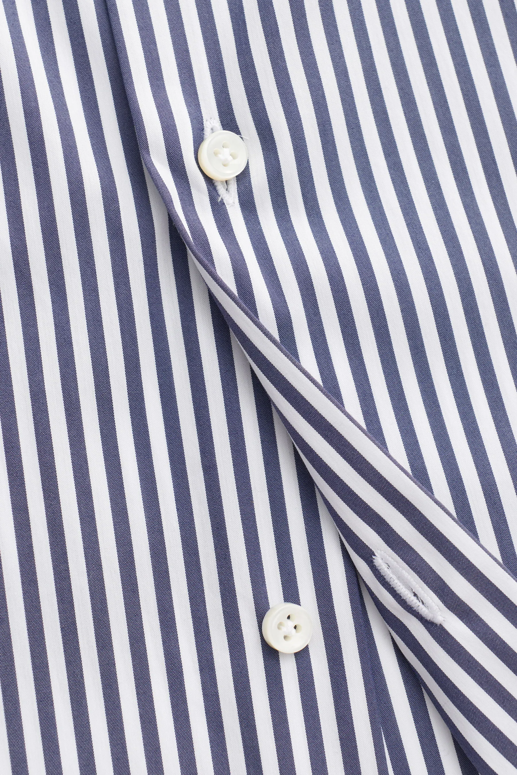 Giampaolo - Herren - Casual-Hemd Haifisch-Kragen navy/weiß gestreift – Bild 4