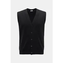 von Braun - Herren - Cashmere Strickweste schwarz von Braun - Herren - Cashmere Strickweste schwarz