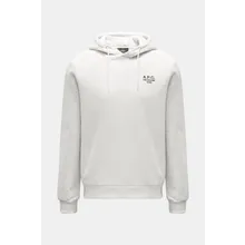 A.P.C. - Herren - Kapuzenpullover %27Standard Rue Madame%27 hellgrau meliert A.P.C. - Herren - Kapuzenpullover %27Standard Rue Madame%27 hellgrau meliert