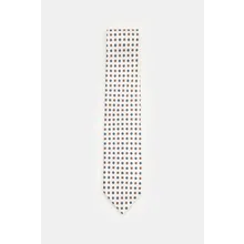 Eddy Monetti - Herren - Seidenkrawatte offwhite/navy/braun gemustert Eddy Monetti - Herren - Seidenkrawatte offwhite/navy/braun gemustert